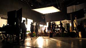 TV show in production covered by a media liability insurance coverage