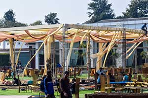 Wedding tents damaged by winds covered by special events insurance