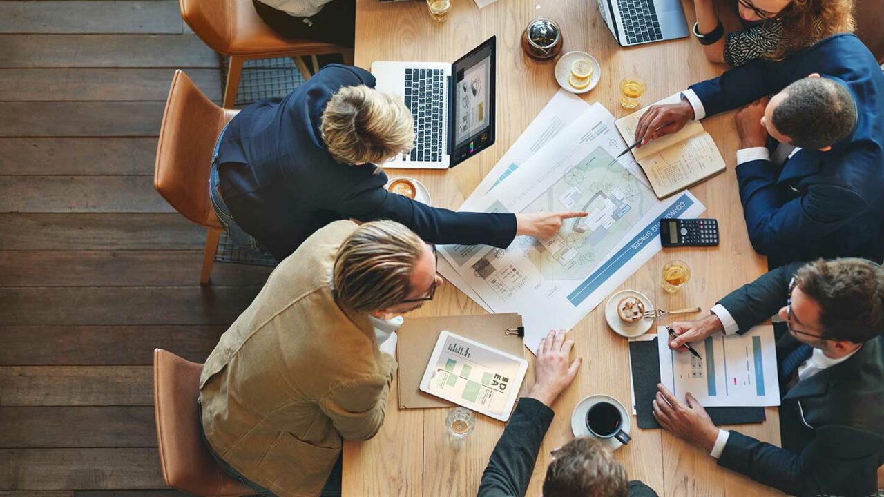 Table of nonprofit employees working