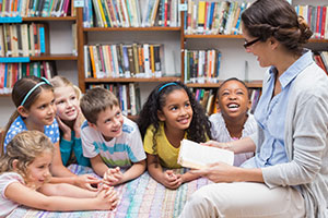 Library covered with educational insurance