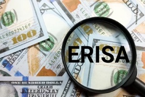 erisa under magnifying glass on dollars bills