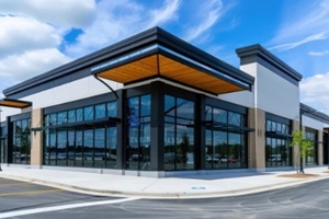 commercial Building for retail and restaurant properties