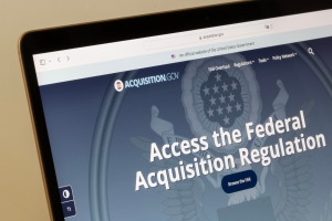 FAR Website Overview on Laptop Screen