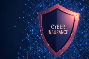 A Digital Shield Representing Cyber Insurance